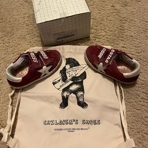 Golden goose toddler shoes